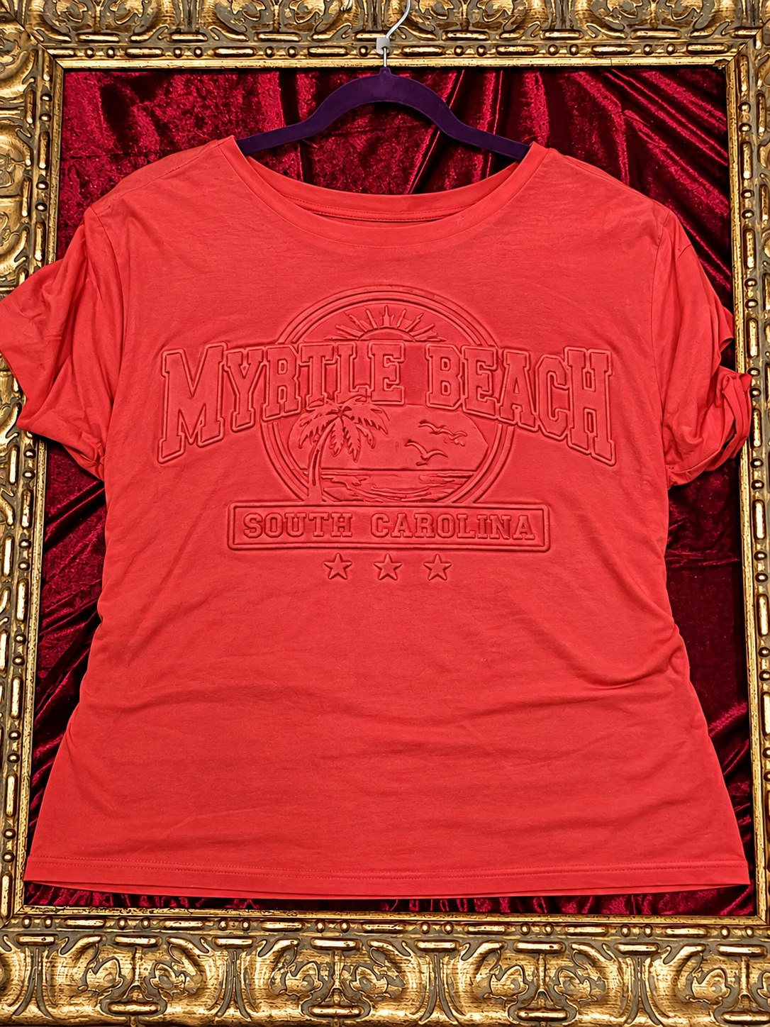 One-of-a-Kind Myrtle Beach Reworked Shirt – Size L - additional view