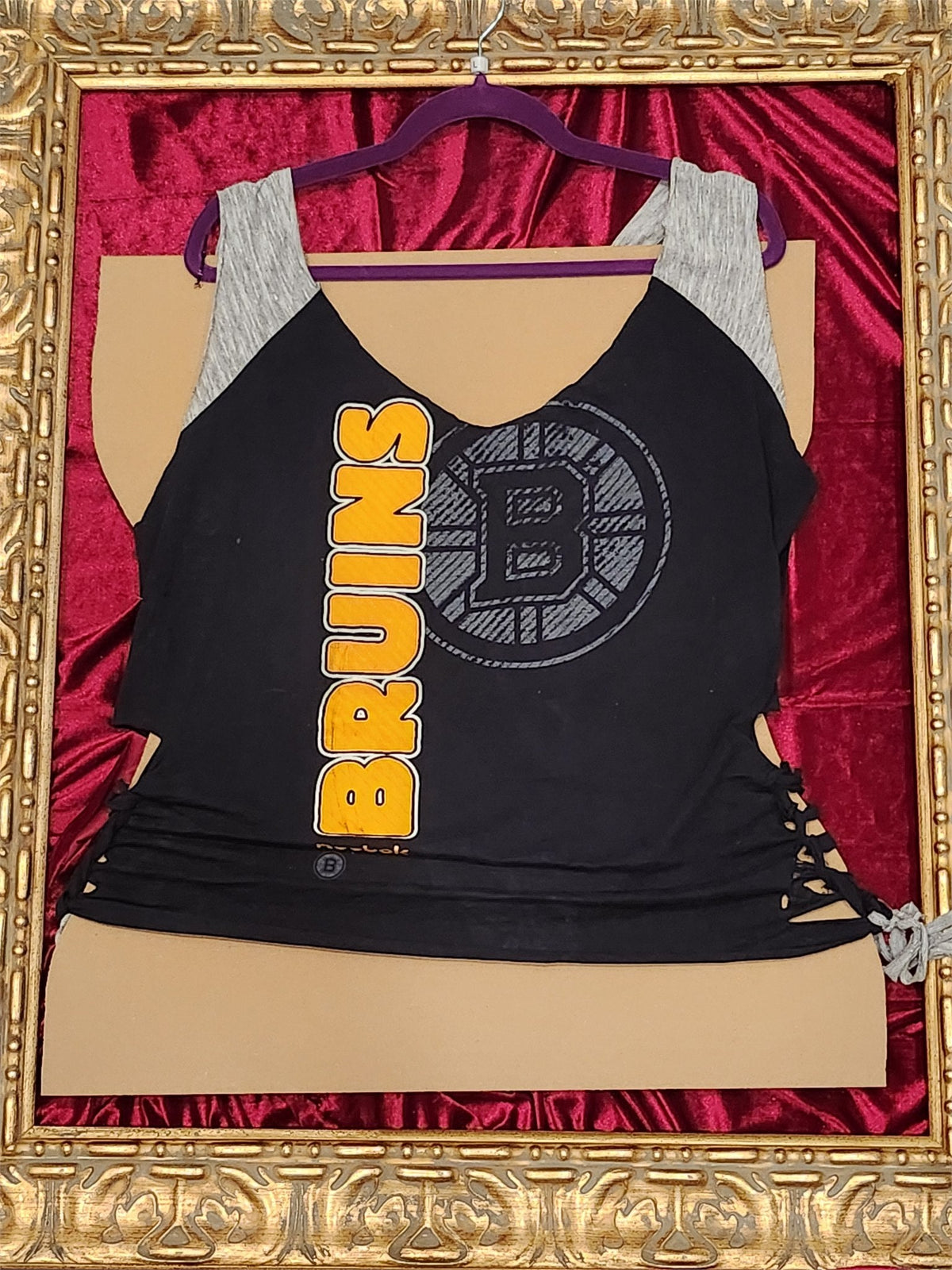 One-of-a-Kind Bruins Reworked Tank – Size L