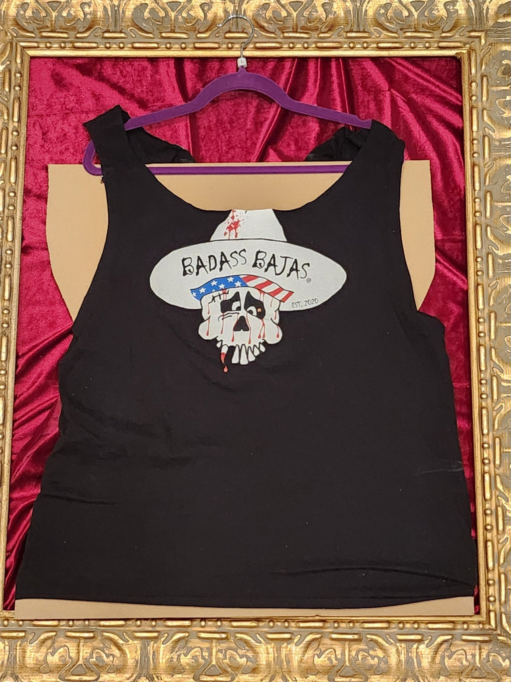 One-of-a-Kind Badass Bajas Reworked Tank – Size L