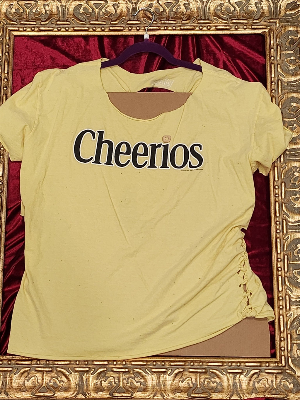 One-of-a-Kind Cheerios Reworked Shirt – Size L