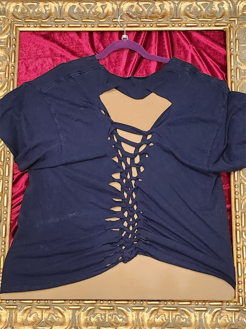 One-of-a-Kind Aquaman Reworked Shirt – Size XL - additional view