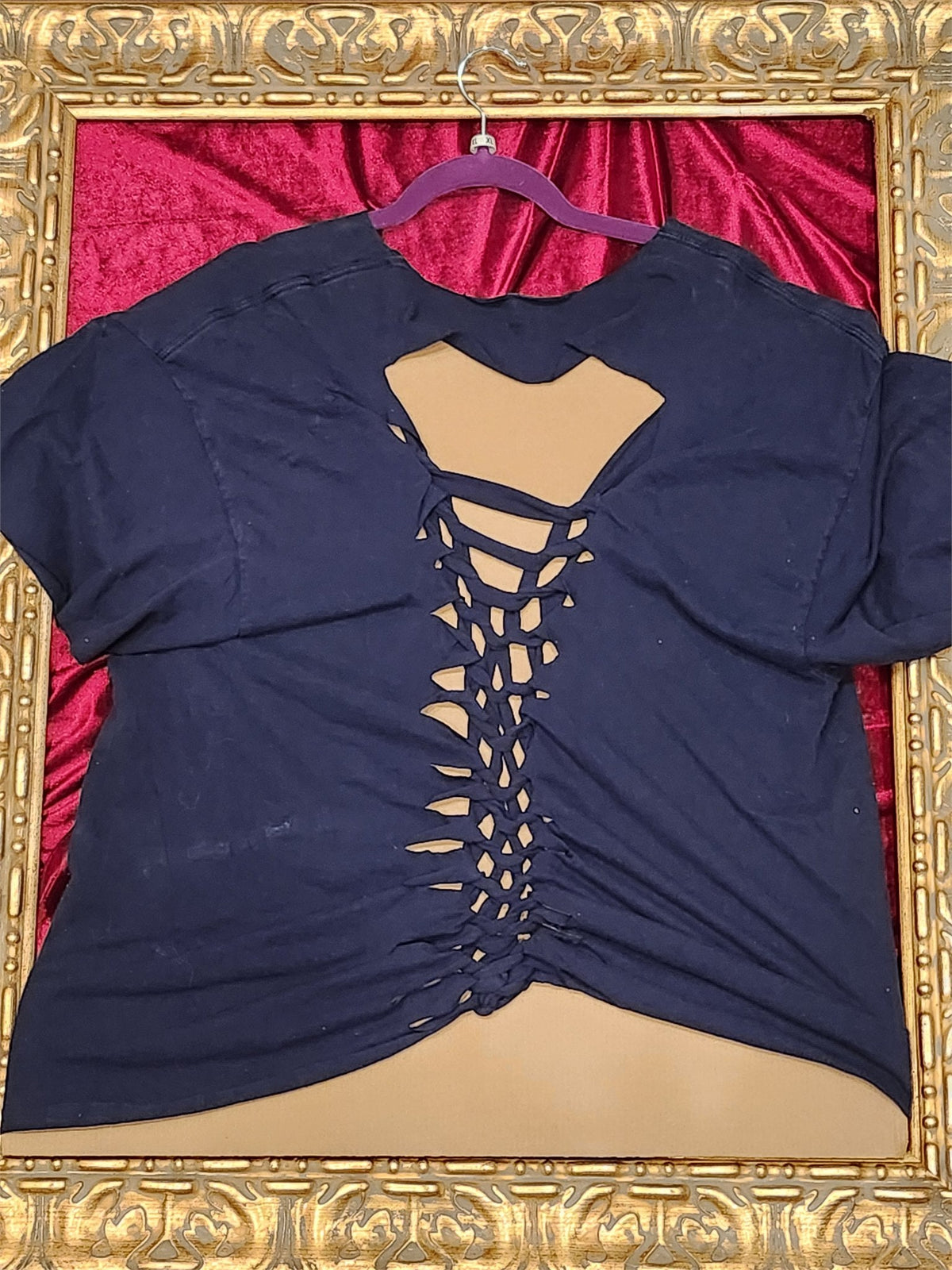 One-of-a-Kind Aquaman Reworked Shirt – Size XL - additional view