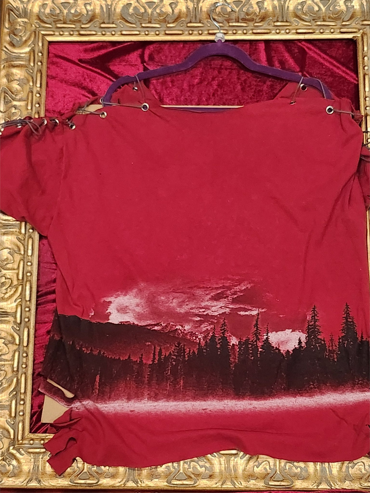 One-of-a-Kind South Dakota Reworked Shirt – Size L - additional view