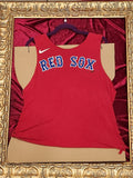 One-of-a-Kind Red Sox Reworked Tank – Size L
