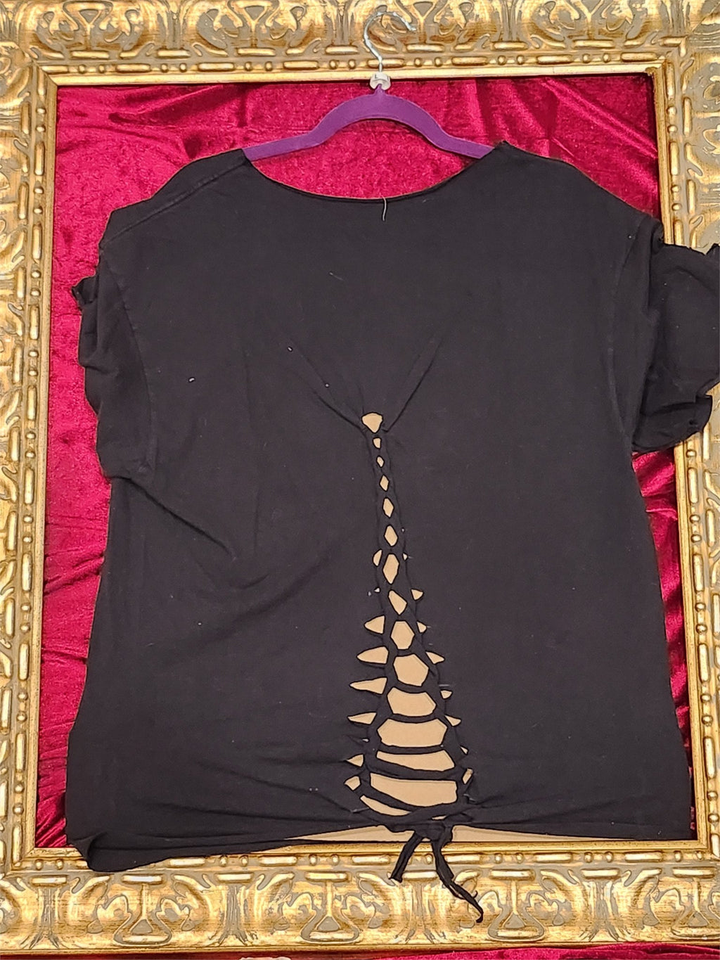 One-of-a-Kind Walking Dead Reworked Shirt – Size L - additional view