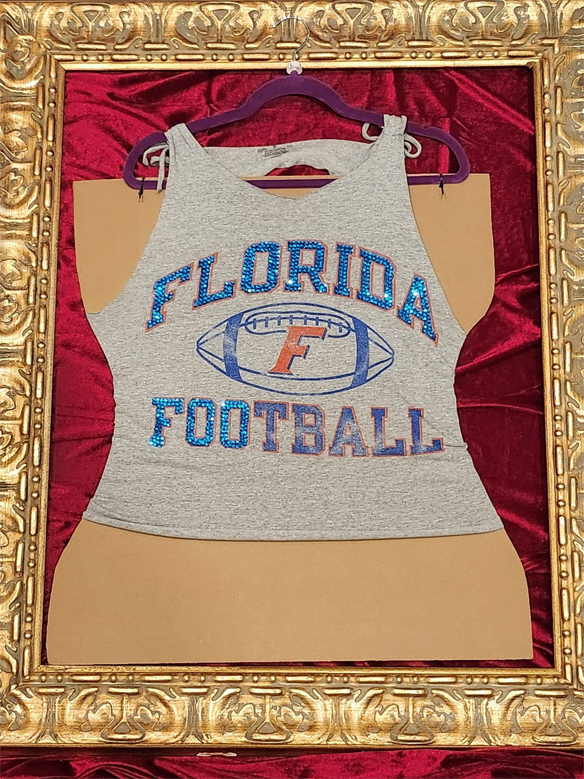 One-of-a-Kind Florida Football Reworked Tank – Size L