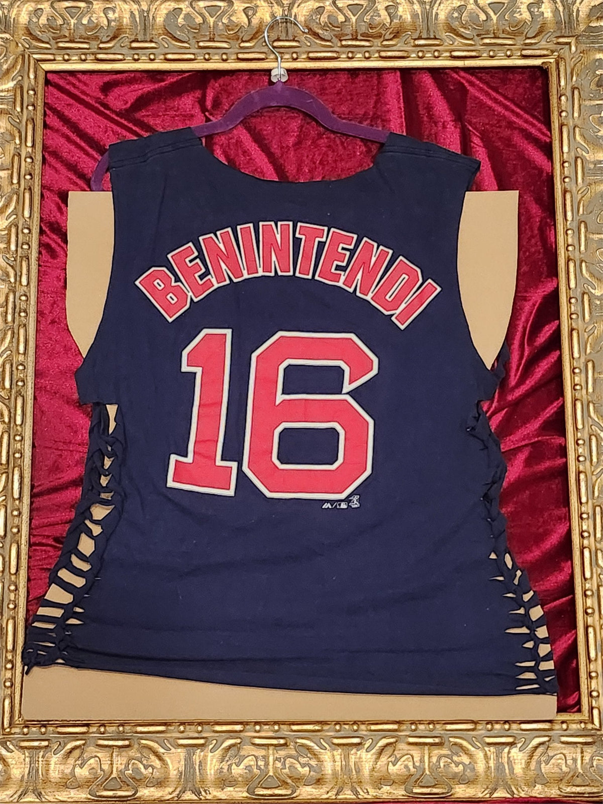 One-of-a-Kind Red Sox Reworked Tank – Size L - additional view