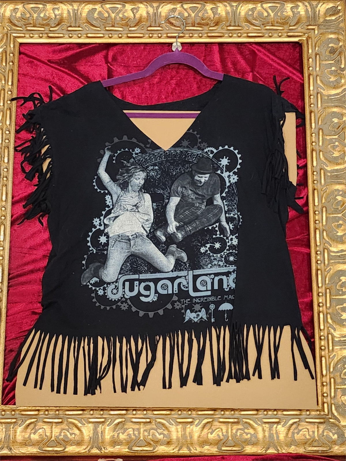 One-of-a-Kind Sugarland Reworked Sleeveless – Size L