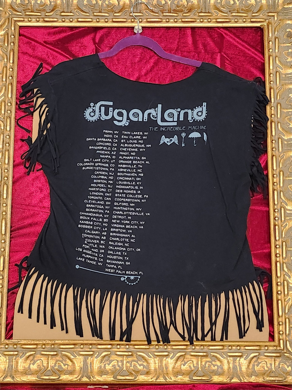One-of-a-Kind Sugarland Reworked Sleeveless – Size L - additional view