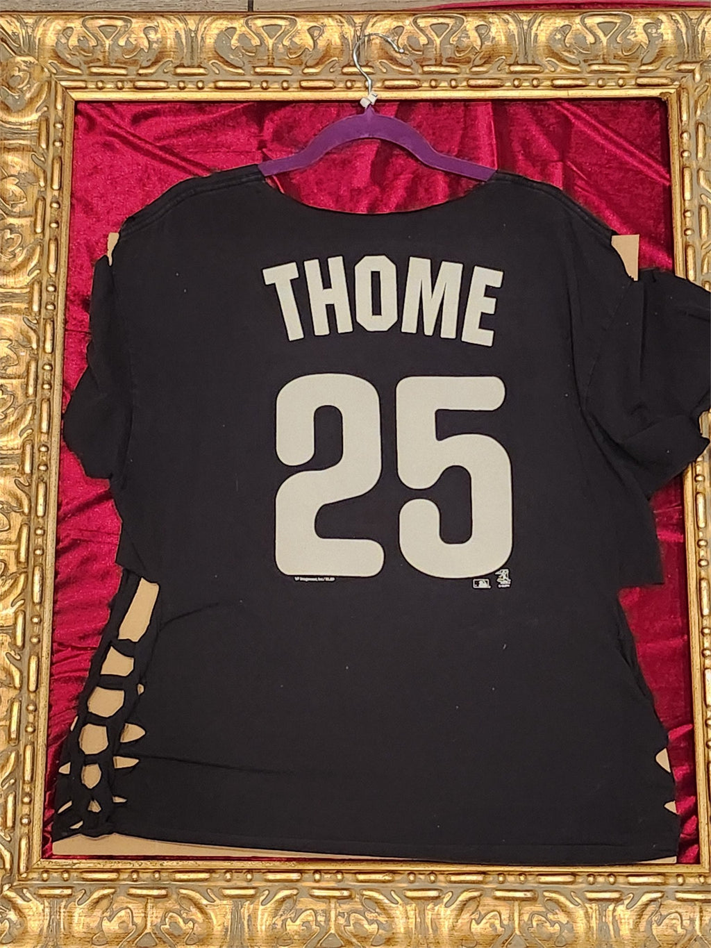 One-of-a-Kind Phillies Reworked Shirt – Size L - additional view
