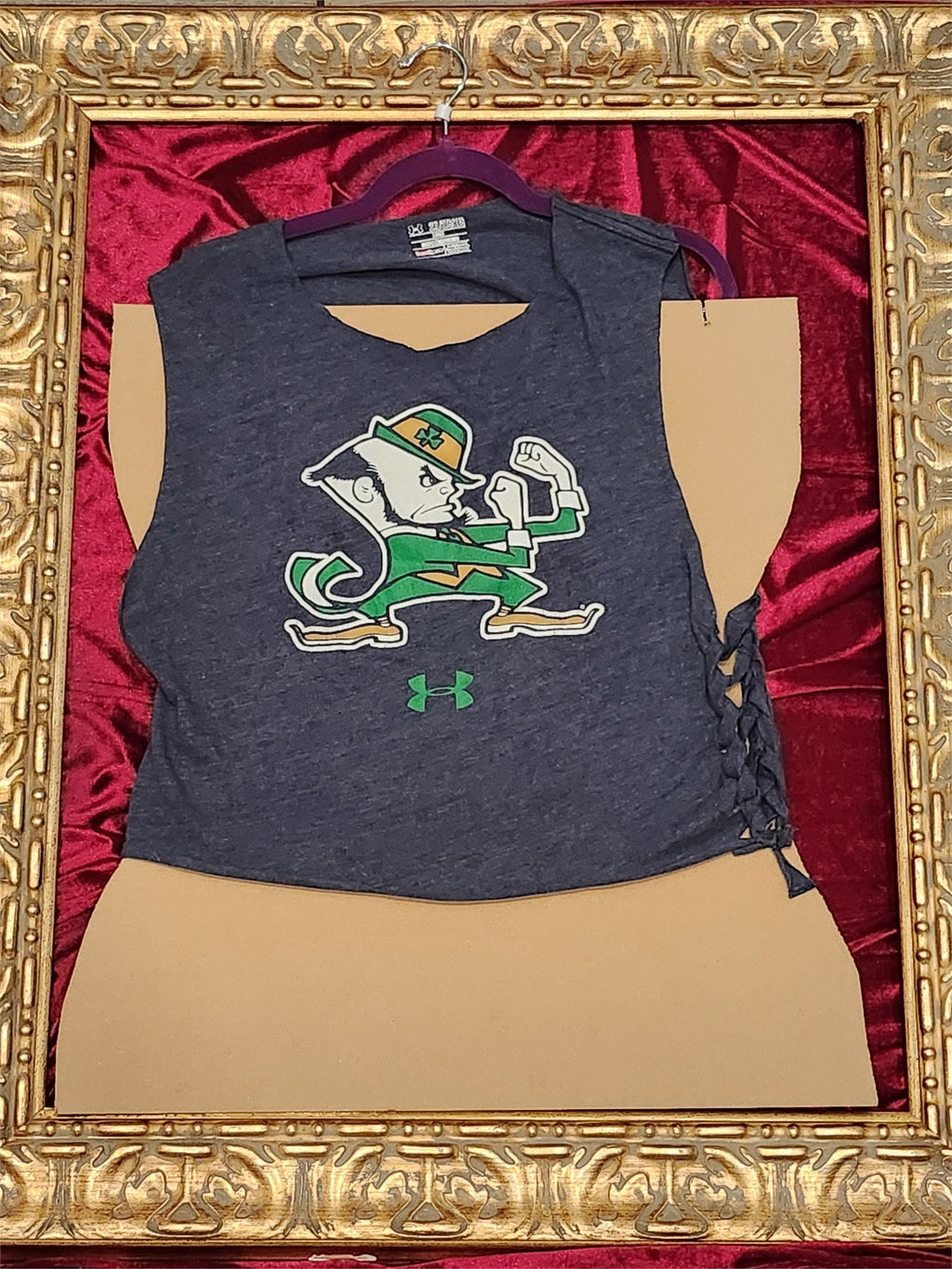 One-of-a-Kind Fighting Irish Reworked Tank – Size L